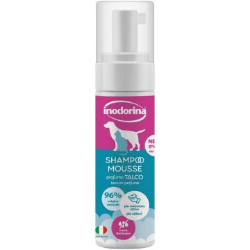Inodorina shampoo mousse talco 250 ml Inodorina shampoo mousse talco 250 ml