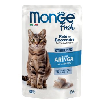 Monge fresh cat sterilised aringa 85 g