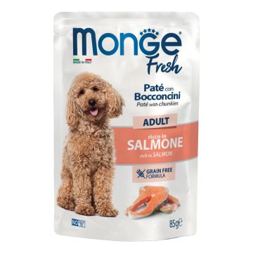 Monge fresh dog adult salmone 85 g
