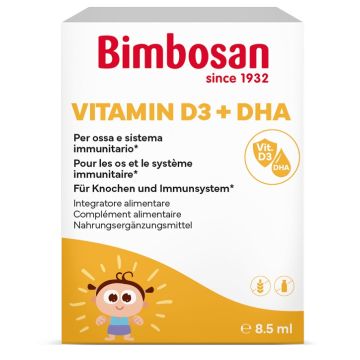 Bimbosan vitamin d3 & dha gocce 8,5 ml