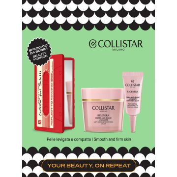 Cofanetto rigenera 1 crema anti rughe levigante viso e collo 50 ml + 1 contorno occhi anti rughe levigante 5 ml + gift seletti Cofanetto rigenera 1 crema anti rughe levigante viso e collo 50 ml + 1 contorno occhi anti rughe levigante 5 ml + gift seletti