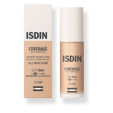 Coverage 3,0 sand spf50+ fondotinta con protezione molto alta 30 g Coverage 3,0 sand spf50+ fondotinta con protezione molto alta 30 g