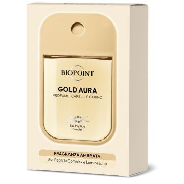 Biopoint profumo ambrato 45 ml gold aura