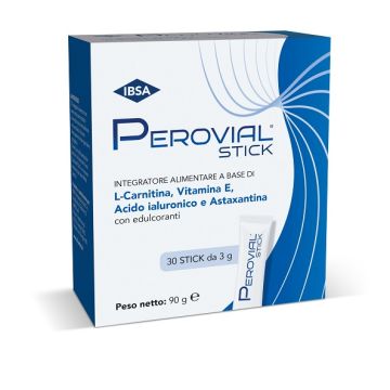 Perovial stick 30 stick da 3 g con edulcoranti senza glutine senza lattosio