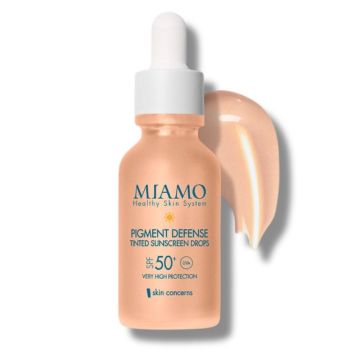 Miamo Siero Pigment Defense Tinted Sunscreen Drops SPF50+ 30 ml
