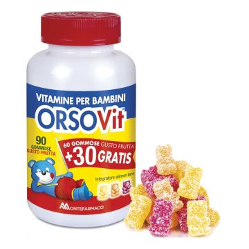 Orsovit Integratore di Vitamine Per Bambini 90 Caramelle Gommose