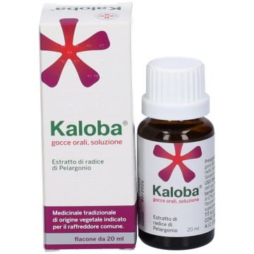 Kaloba Gocce 20mg / 1,5ml Contro Raffreddore Comune 20 ml