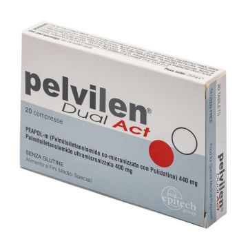Pelvilen Dual Act Integratore Dolore Pelvico 20 Compresse