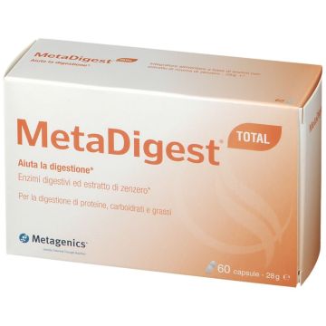 MetaDigest Total Integratore Per La Digestione 60 Capsule