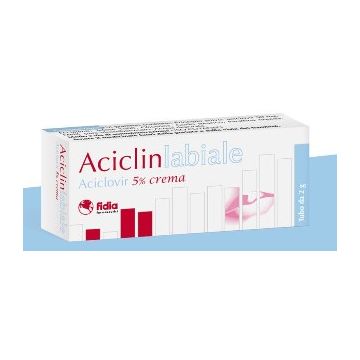 Aciclin labiale crema 5% 2g
