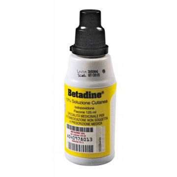 Betadine Soluzione Cutanea 125ml 10%