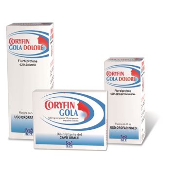 Coryfin Gola 20 Compresse 0,25mg