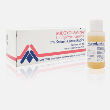 Micoxolamina schiuma gin.60ml