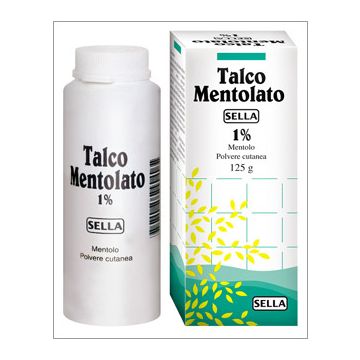 Talco mentol.1% 100g sella
