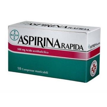 Aspirina rapida 10 compresse masticabili 500mg