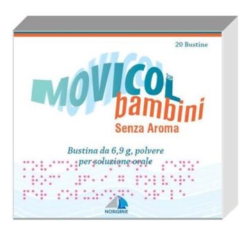 Movicol senza aroma bambini 20 bustine