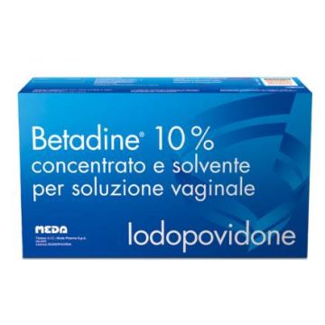Betadine soluzione vaginale 5flaconi +5fiale +5 cannule