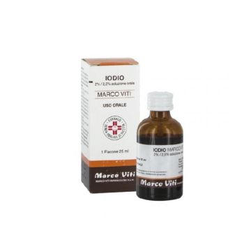 Iodio Marco Viti 2%/2,5% Soluzione Orale 25 ml