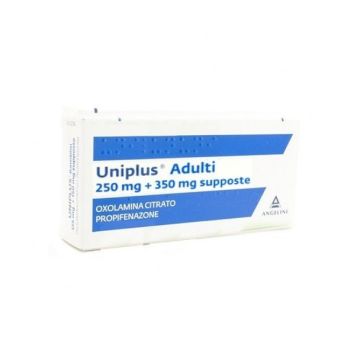 Uniplus Adulti 250mg+350mg Propifenazone 10 Supposte