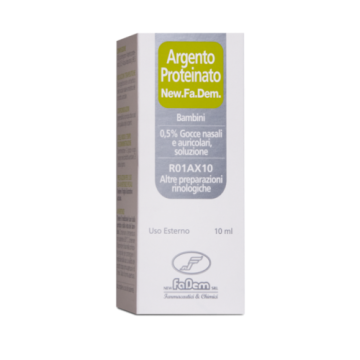 Argento Proteinato 0,5% gocce fadem