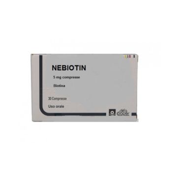 Nebiotin 30 compresse 5mg