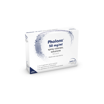 Phalanx 50 mg/ml spray cutaneo, soluzione