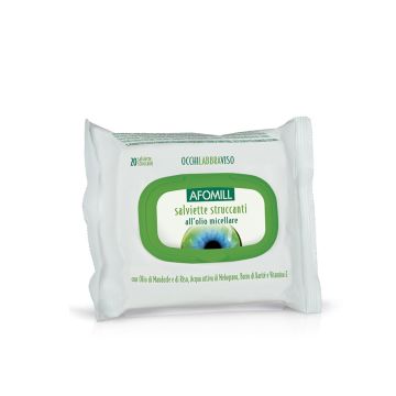 Afomill salviette struccanti all'olio micellare