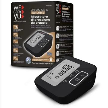 Wecareyu Cardio-Care Misuratore Pressione Da Braccio Parlante
