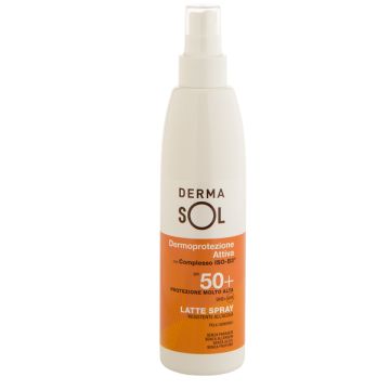 Dermasol latte spray protezione molto alta spf 50+ 200ml
