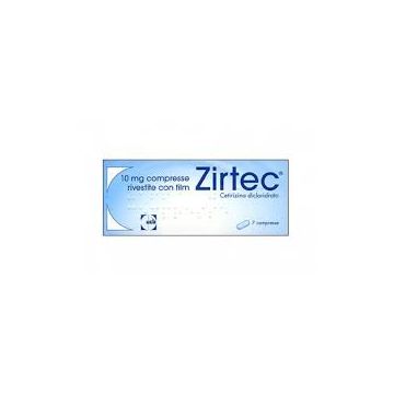 Zirtec 10 mg compresse rivestite con film