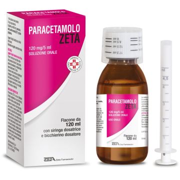 Paracetamolo Flaconcini 120ml zeta