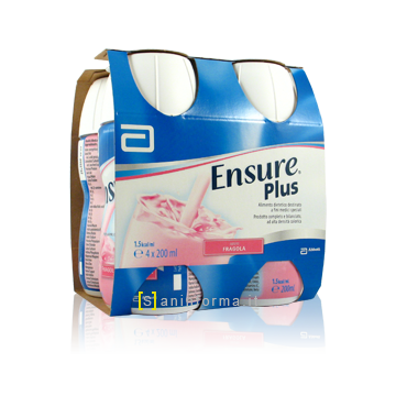Ensure plus fragola 4x200 ml