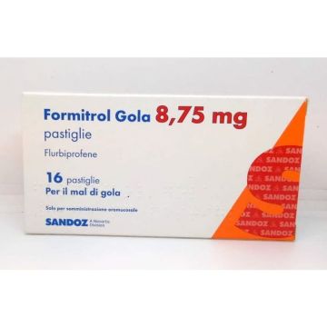 Formitrol gola 16 past.8,75mg