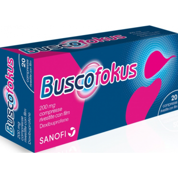 Buscofokus 200 mg compresse rivestite con film