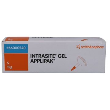 Intrasite gel 15g 5 medicazioni