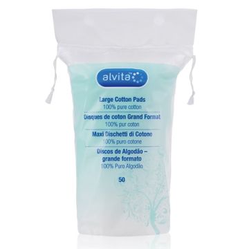 Alvita Maxi Dischetti Di Cotone 80 Pezzi