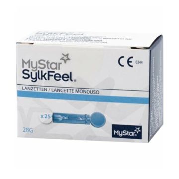 MyStar SylkFeel 28G Lancette Pungidito 25 Pezzi