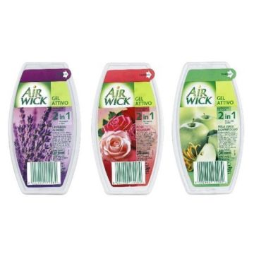 AIR WICK GEL ATTIVO LAV/BOUQUET/MELA