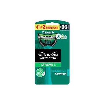 WILKINSON XTREME 3 SENSITIVE 4+2