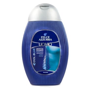FELCE AZZURRA - doccia shampoo uomo cool blue 2 in 1 corpo e capelli 250 ml