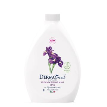 Dermomed - Talco e Iris - Crema di sapone formato ricarica 1 l