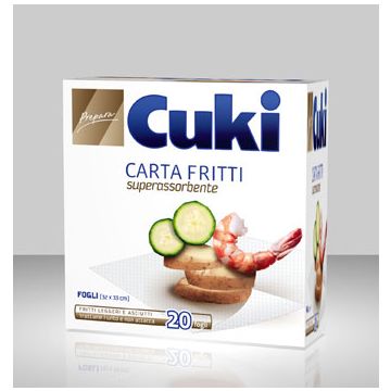 CUKI - Carta Fritti - 20 Fogli