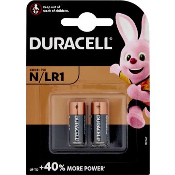 DURACELL SECURITY PILA 1,5VOLT 2PEZZI  -N