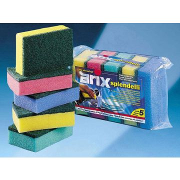 ARIX - Splendelli - 5 Spugne Abrasive Colorate