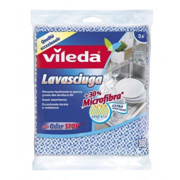 VILEDA - Lavasciuga - 3 Panni Multiuso