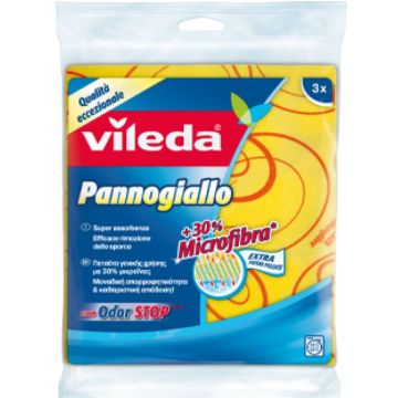 VILEDA - Pannogiallo - 3 Panni Multiuso