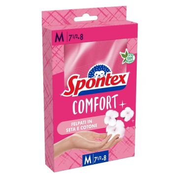SPONTEX - Comfort - Guanti Casa - Taglia M