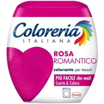 COLORERIA ITALIANA - Colorante Per Tessuti Rosa Romantico 350 G