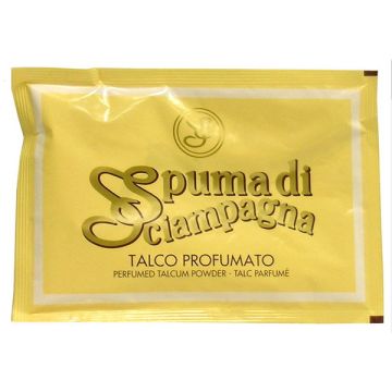 SPUMA DI SCIAMPAGNA - Talco profumato per pelle morbida e vellutata busta da 75 g