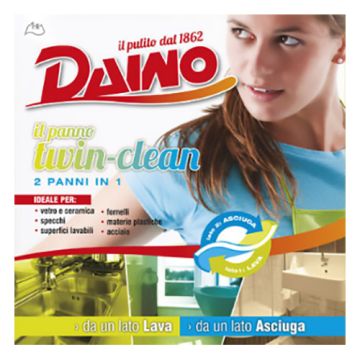 DAINO - Il Panno Twin-Clean 2 In 1